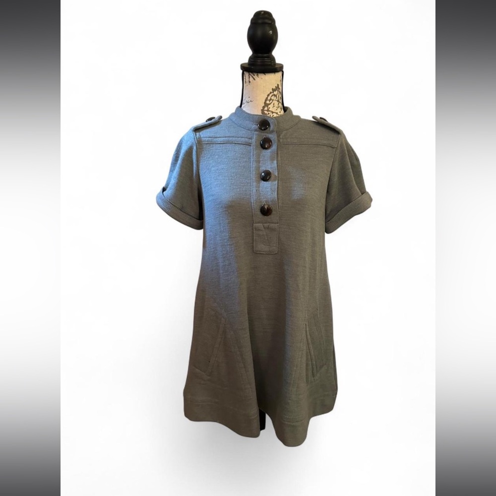 Marc By Marc Jacobs Wool Dress in Gray